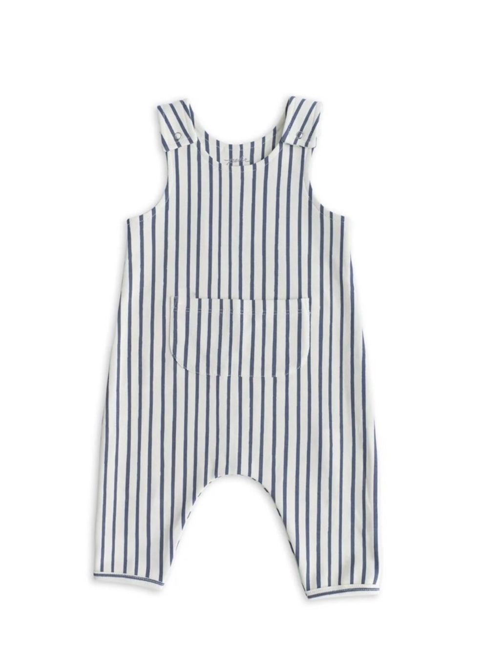 Pehr Overall in Stripes Away Ink Blue